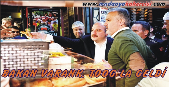 BAKAN VARANK, TOOGLA GELD